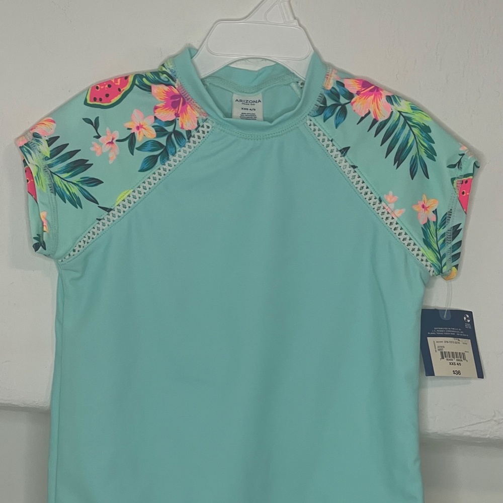 Girl 3 piece swim suit With UPF 50